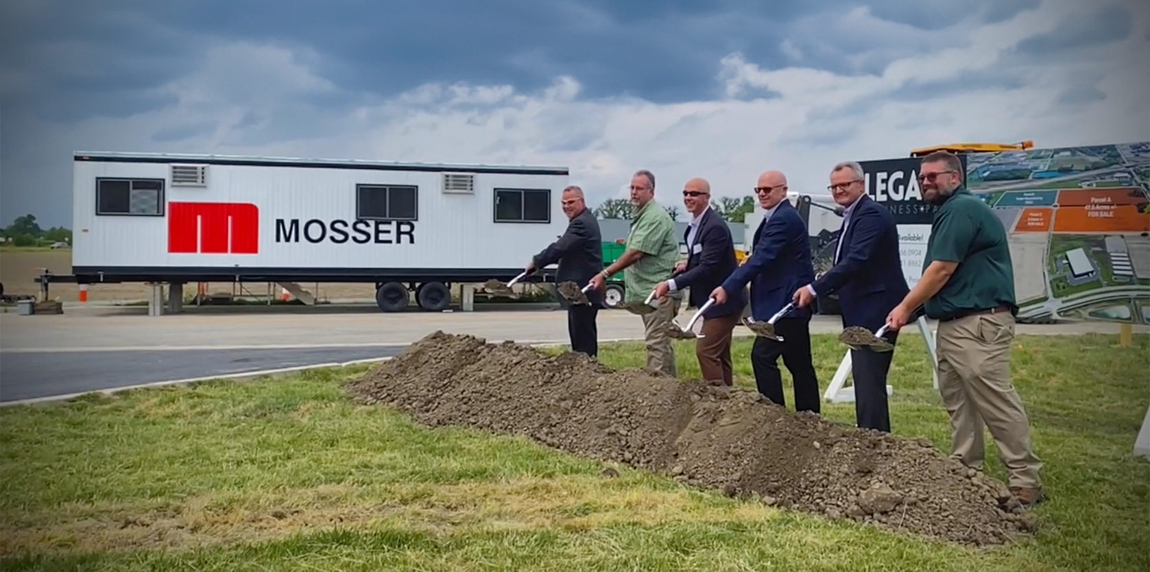 Yarder Manufacturing, Mosser Lead Groundbreaking to Spur Development, Jobs